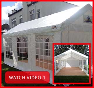 Watch Video of Our Party Marquees for hire in Carrick-on-Shannon, Leitrim, Longford and Roscommmon in Ireland! - Play Video Here!