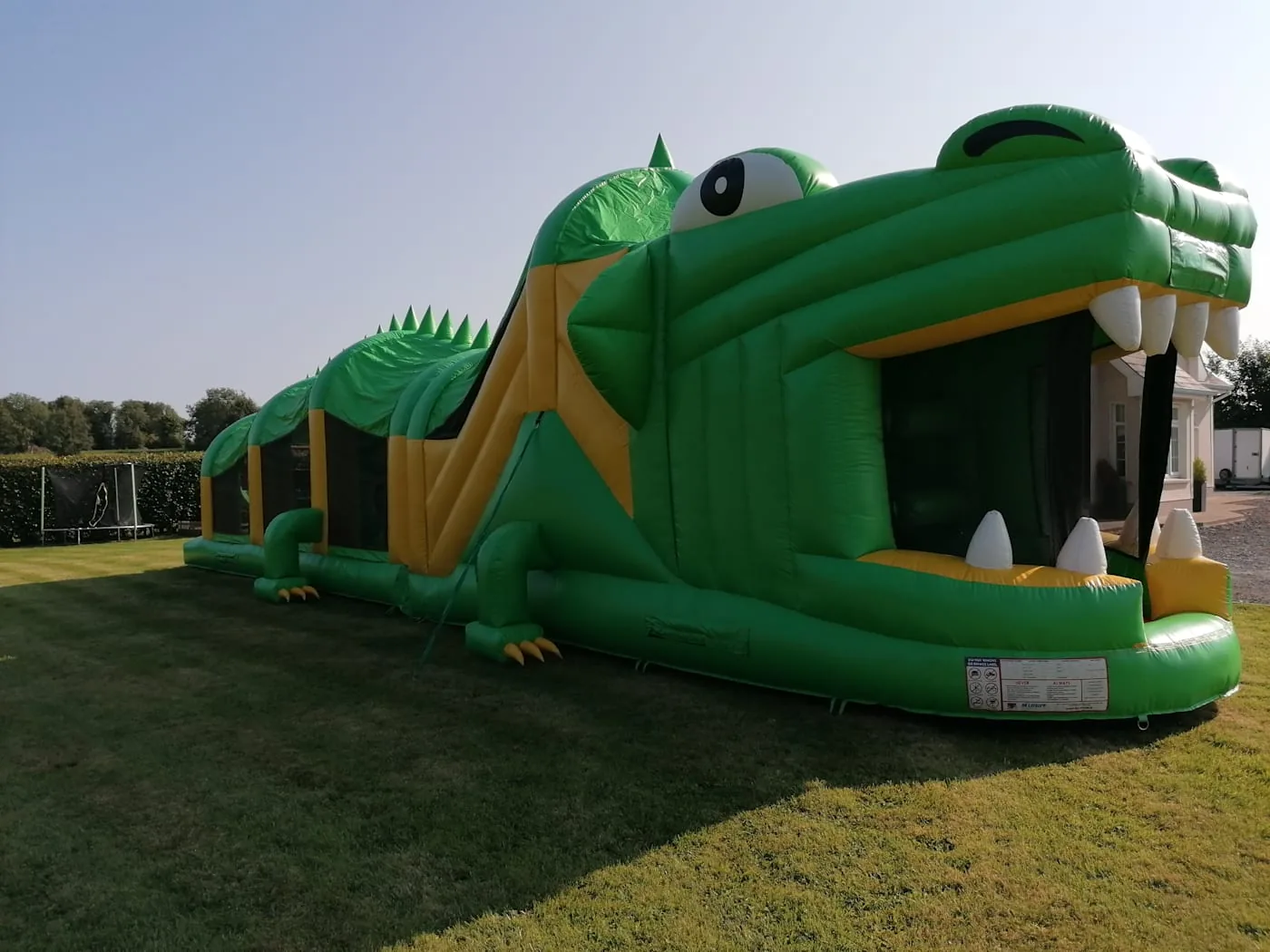 Giant Crocodile 55ft Obstacle Course