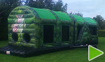 Watch Boot Camp Bouncy Castle in Action! - Play Video Here!